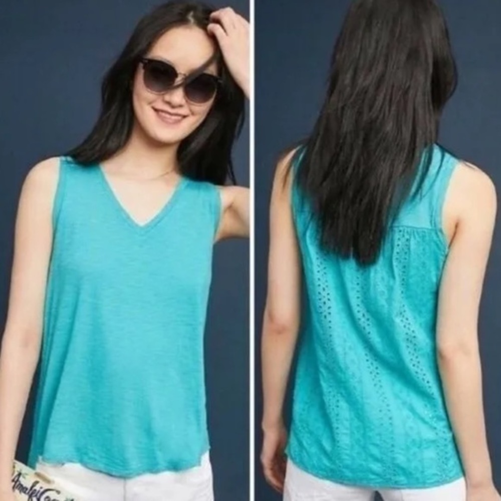 Anthropologie Eri + Ali Boho Top Size S